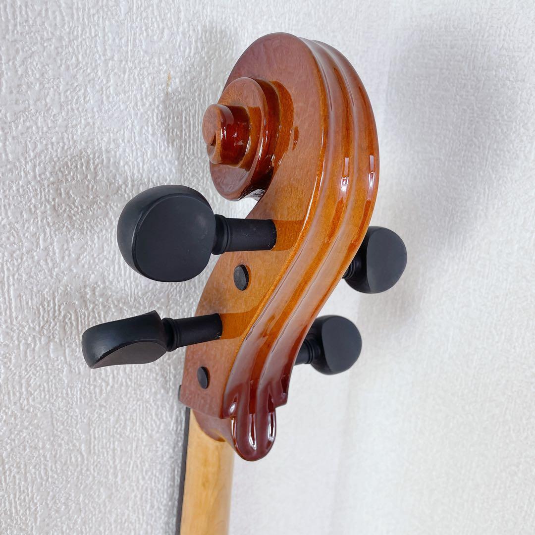 チェロ　弓付き　4/4 状態良好！ブランド不明　入門にいかがでしょうか