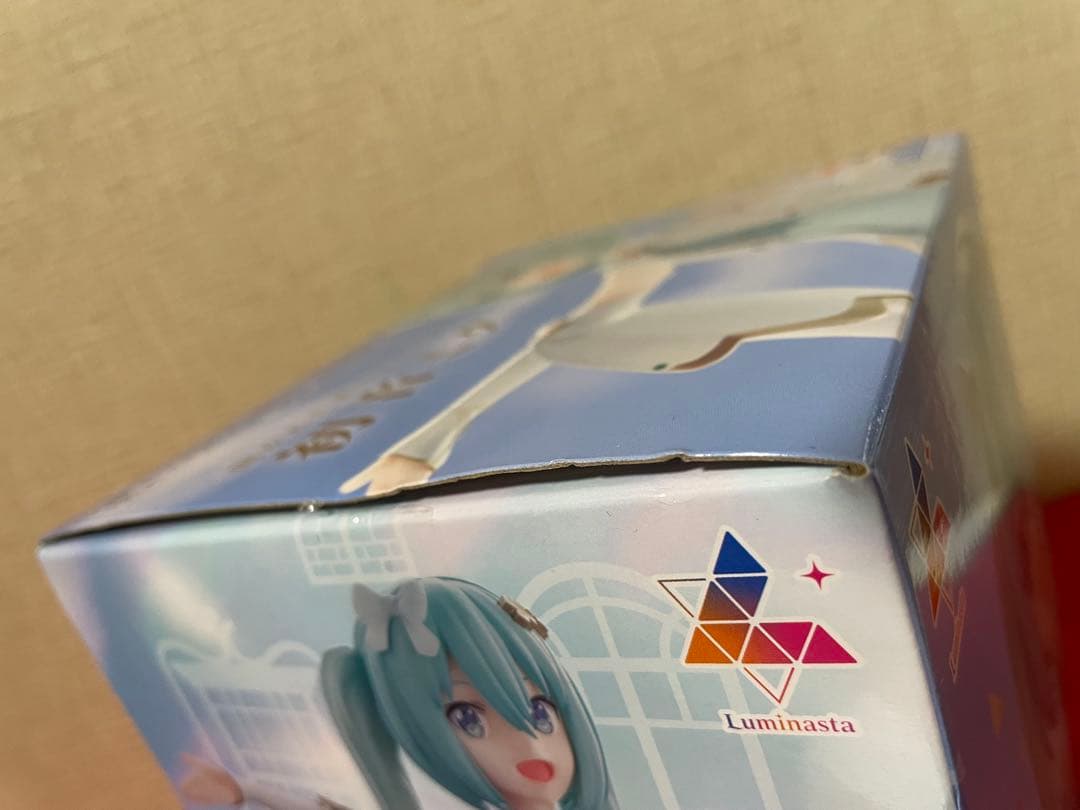 開かれた窓のセカイの初音ミク　雪ミク　フィギュア