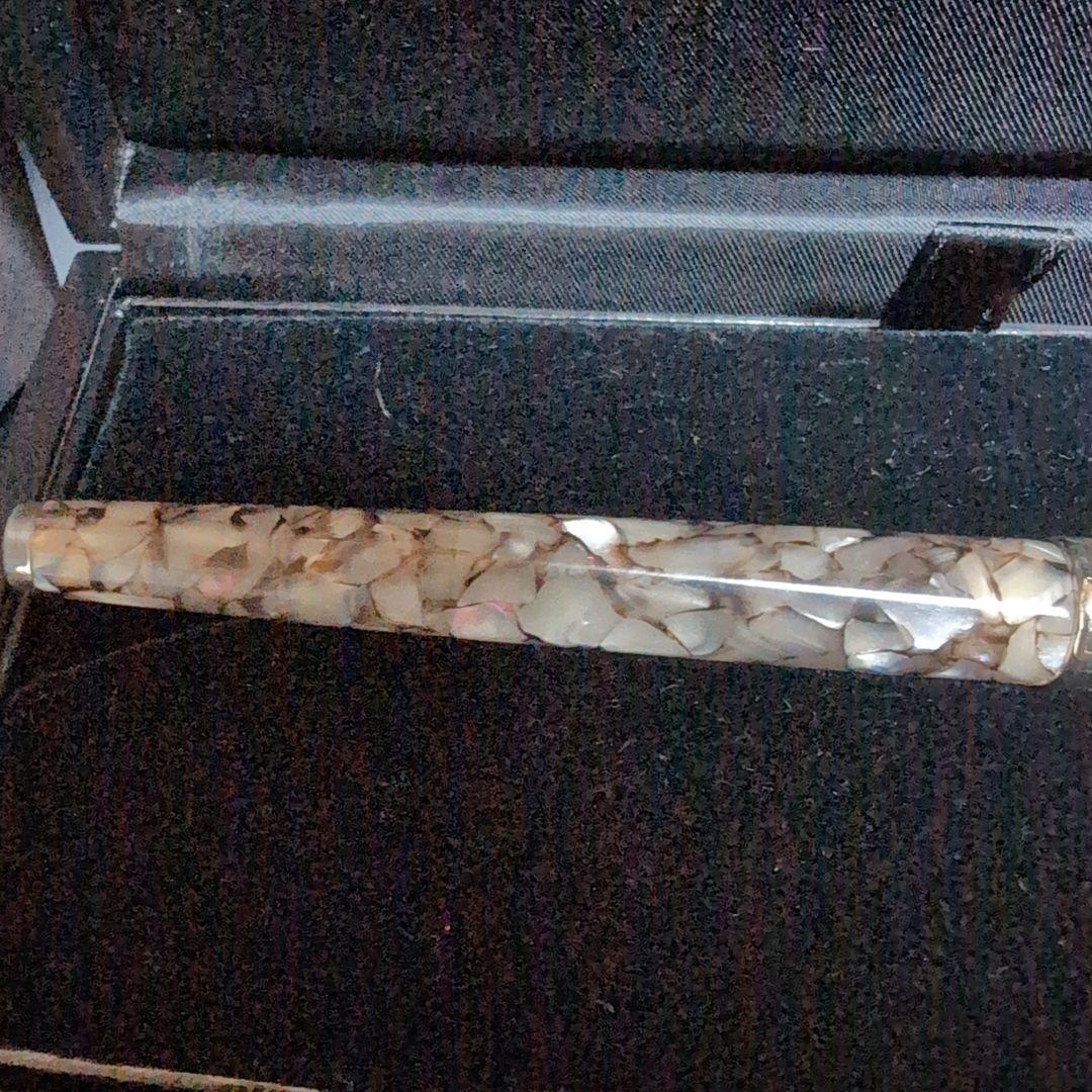 【希少♪】 ヤード・オ・レッド YARD・O・LED 万年筆 パールアストリア