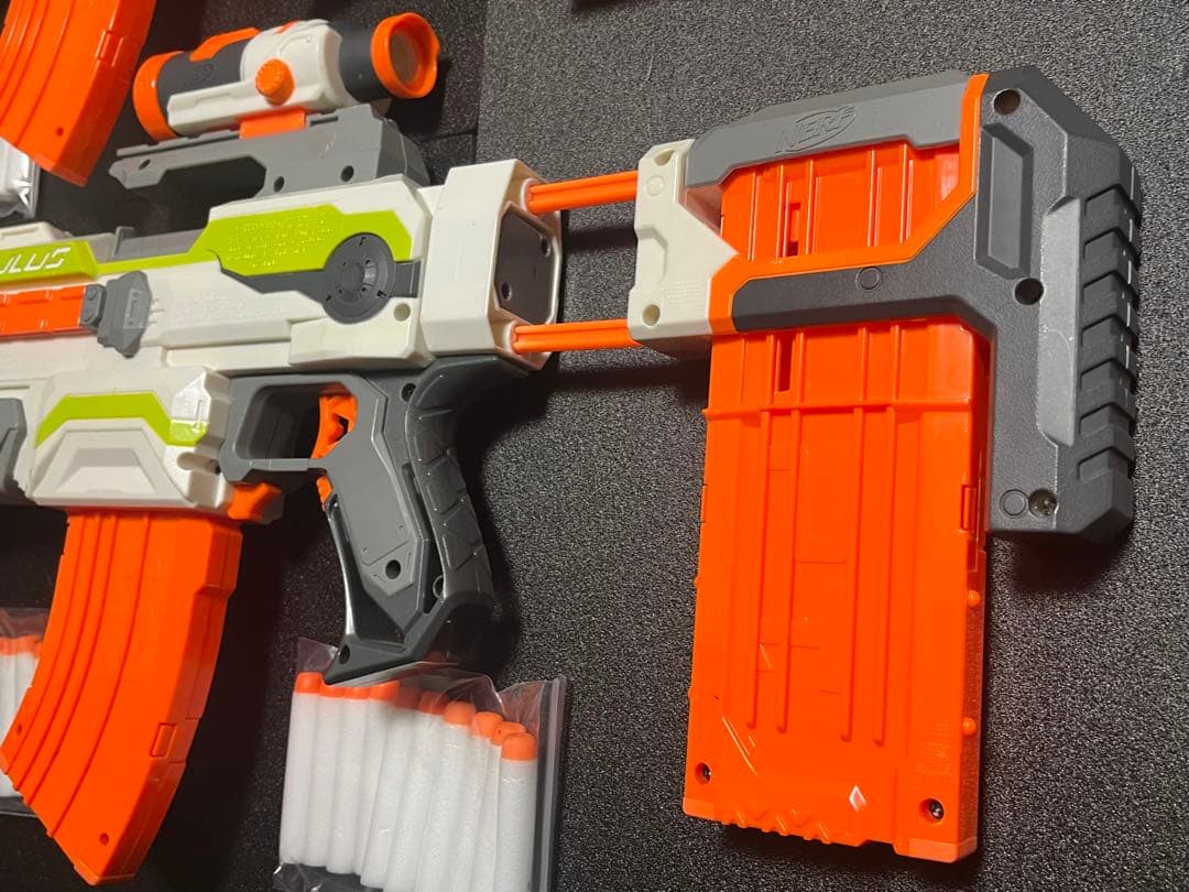 ナーフ モジュラス ECS-10 +追加パーツ 2個セット オレンジトリガー