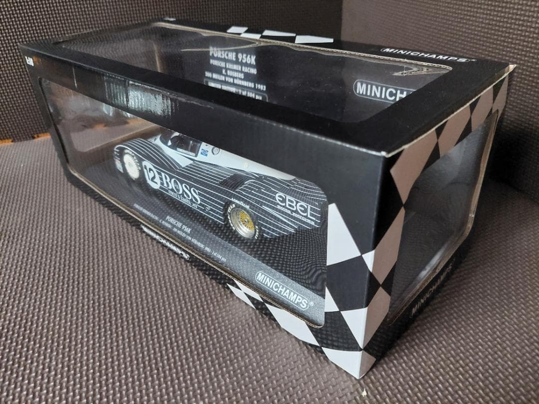 ミニチャンプス 1/18 ポルシェ 956 K #12 KREMER 1983