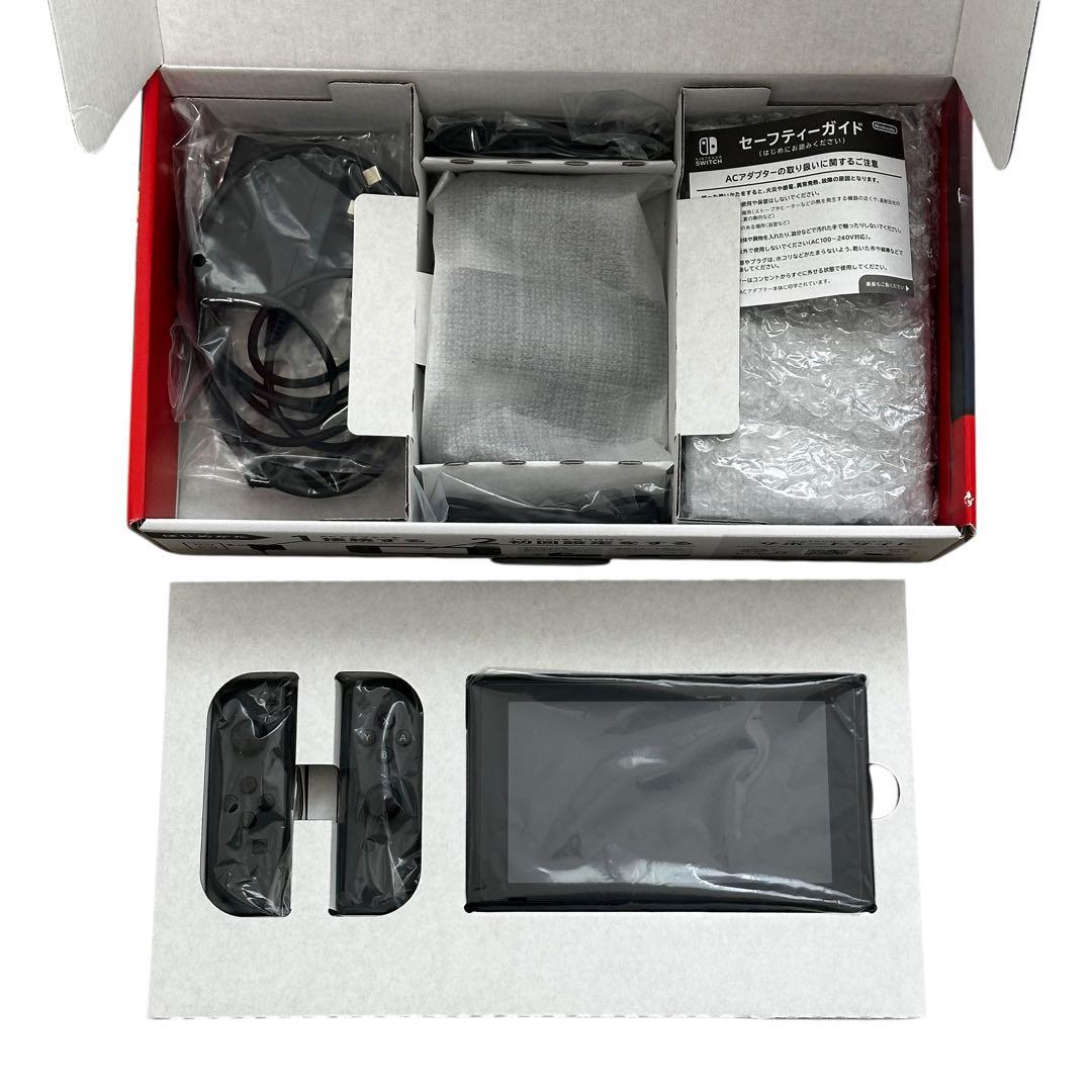 あお✨ Nintendo Switch 本体 バッテリー強化版 付属品完品