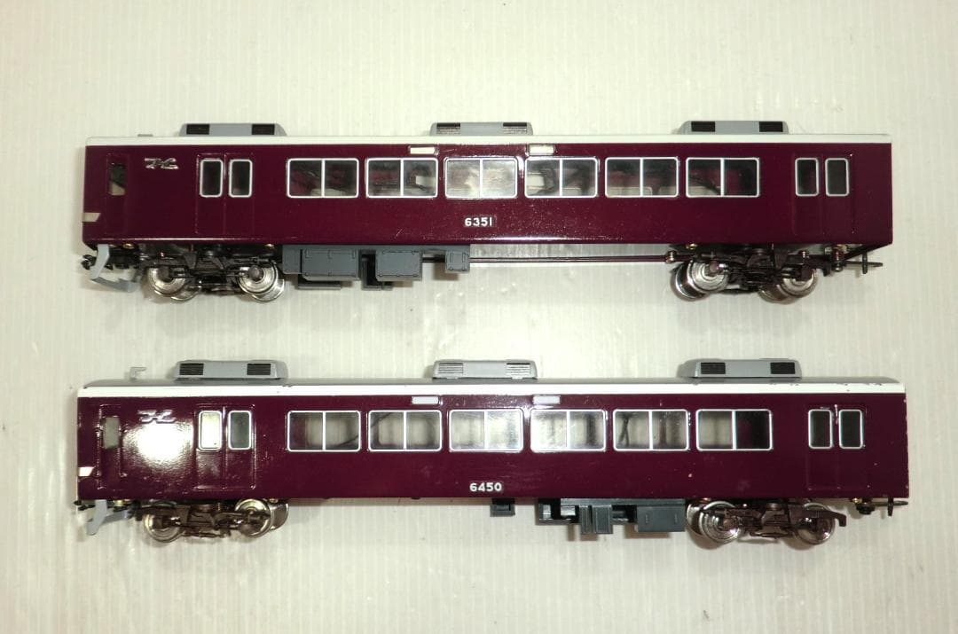京都模型 HOゲージ 6300系 先頭車 2両セット