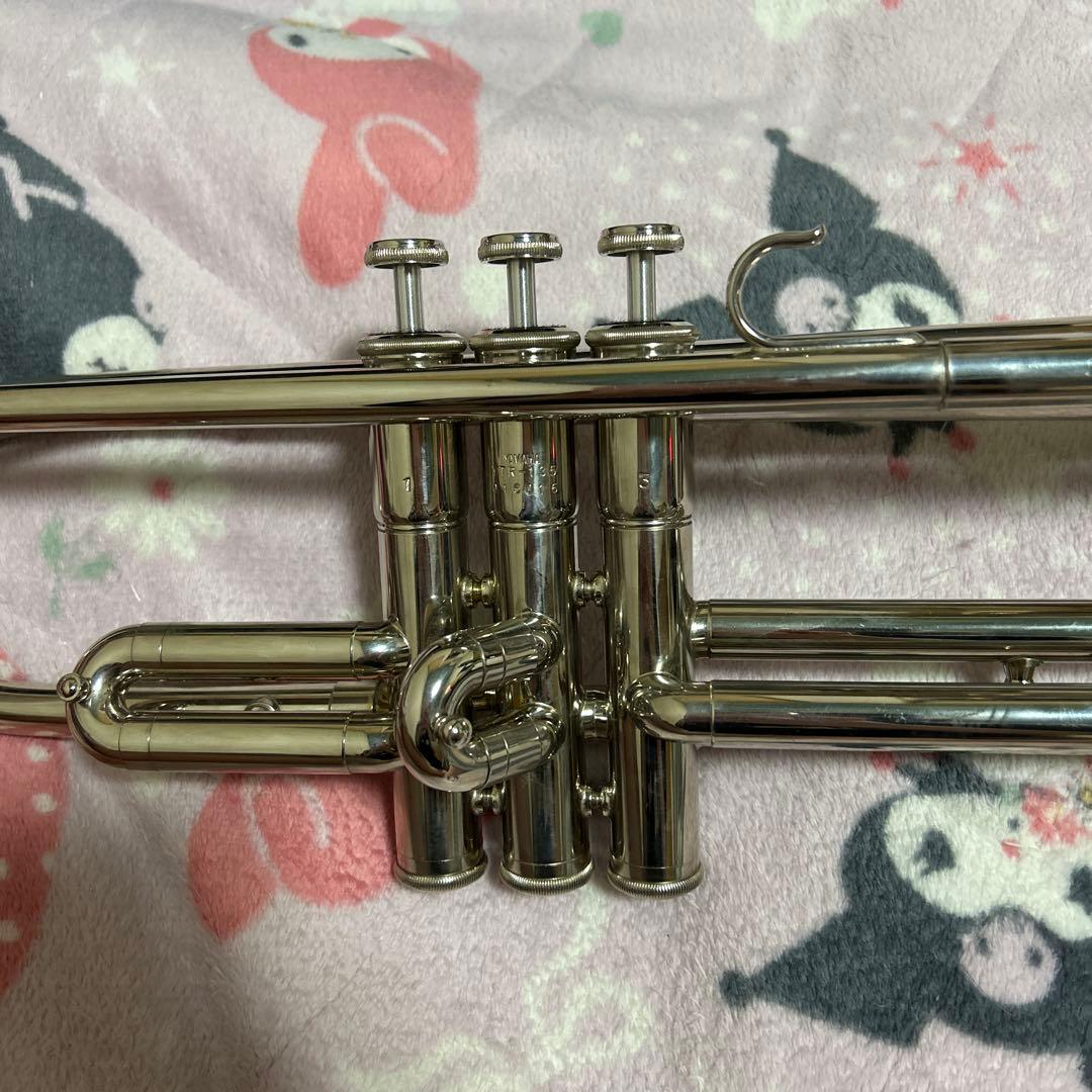 YAMAHA YTR-135 トランペット ハードケース、マウスピース付 銀