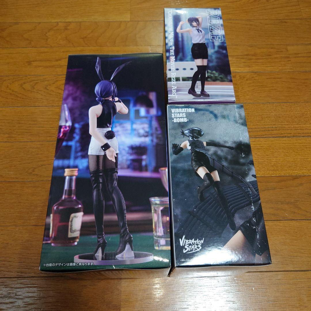 【未開封】劇場版チェンソーマン レゼ篇　フィギュア3点セット