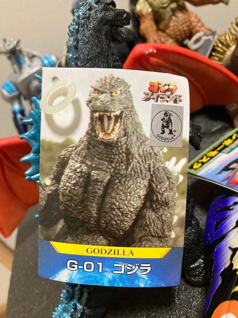 ゴジラソフビ10個セット G-01〜G-17