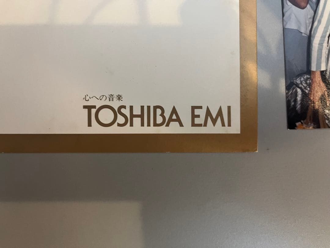 長渕剛直筆サイン色紙　昭和レトロ当時物