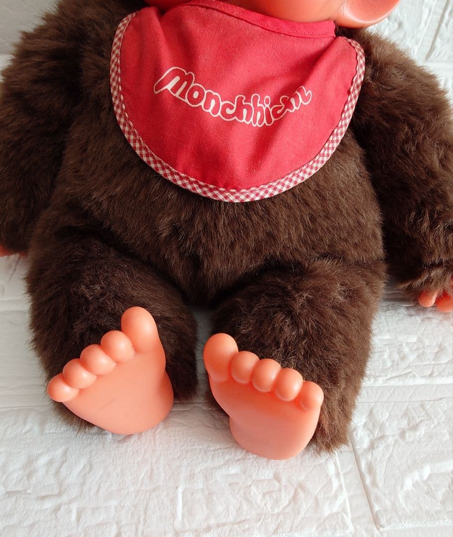 ❤【希少レア❤昭和当時物】❤ モンチッチ Lサイズ 女の子