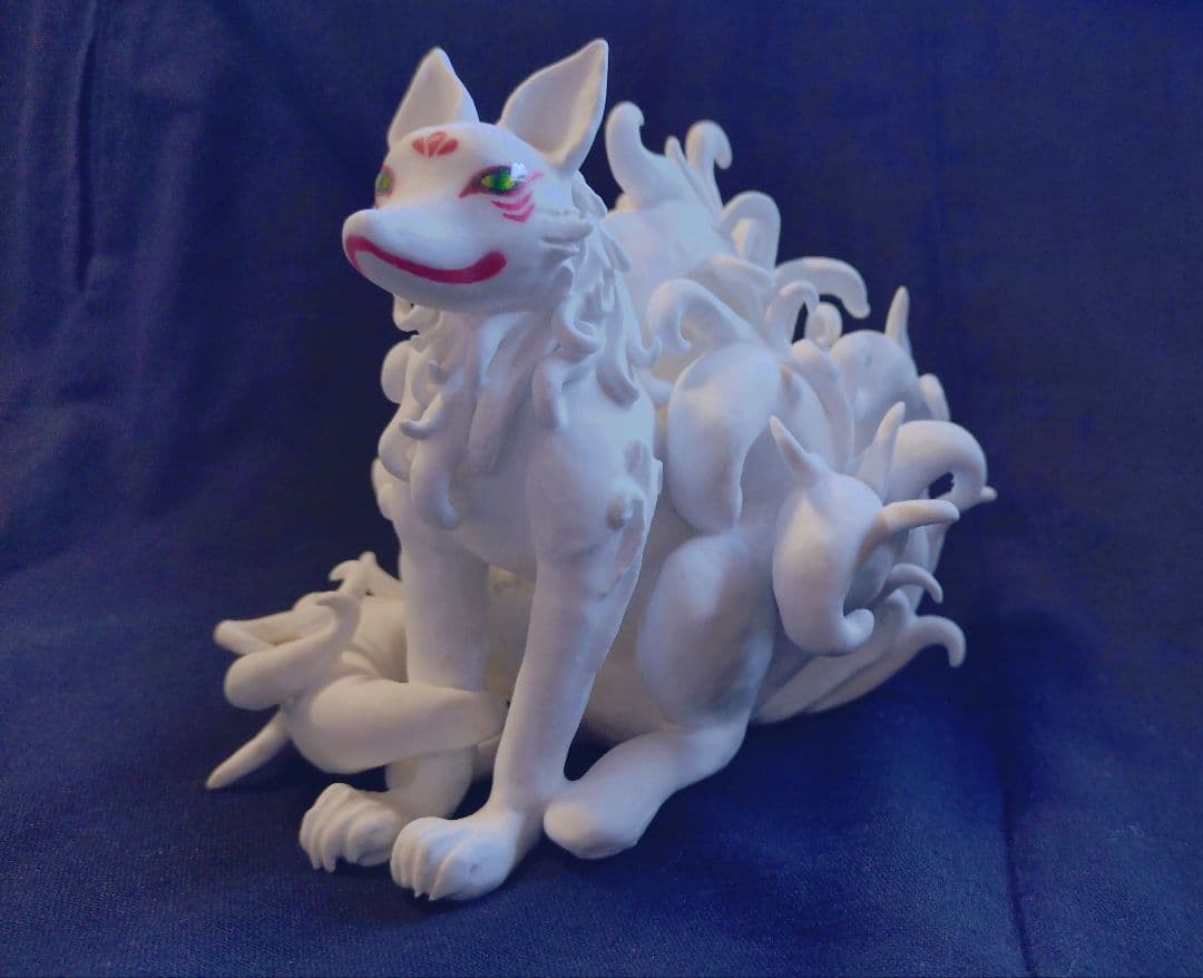 【九尾の狐】一点物 フィギュア 仏像