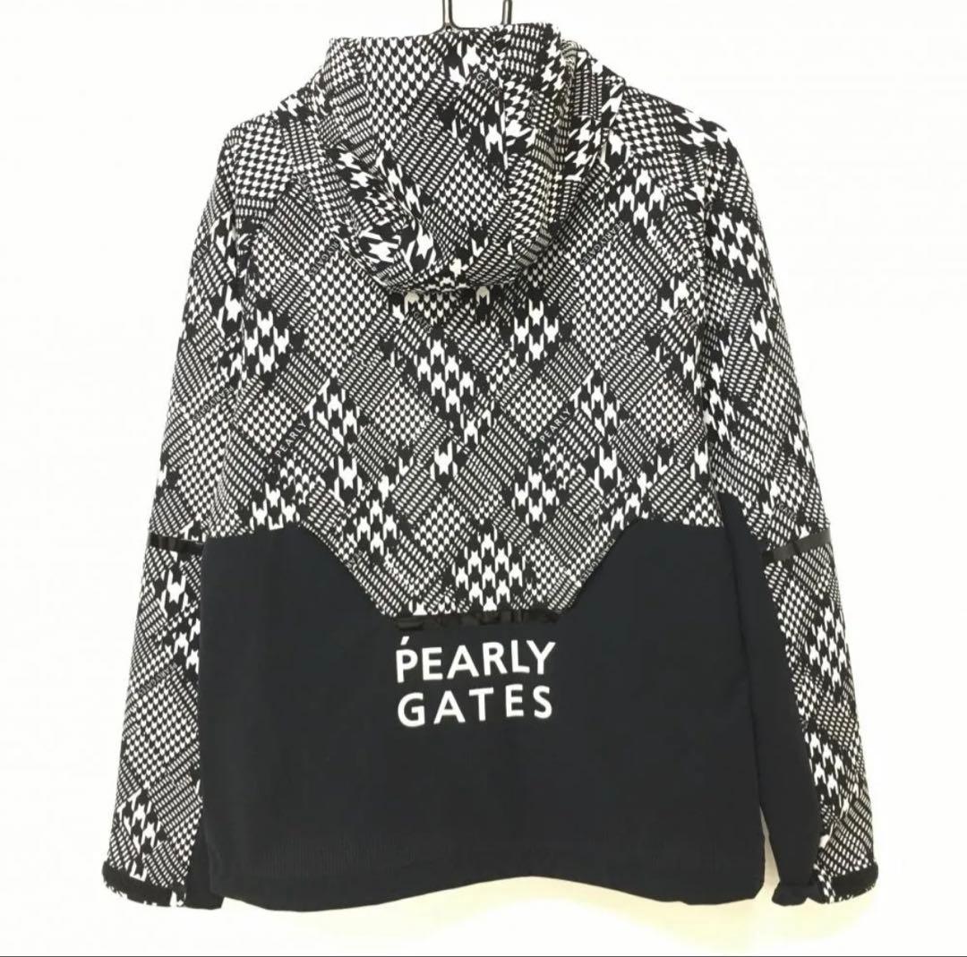 PEARLYGATES パーリーゲイツ 千鳥柄 パーカー ジャケット メンズ