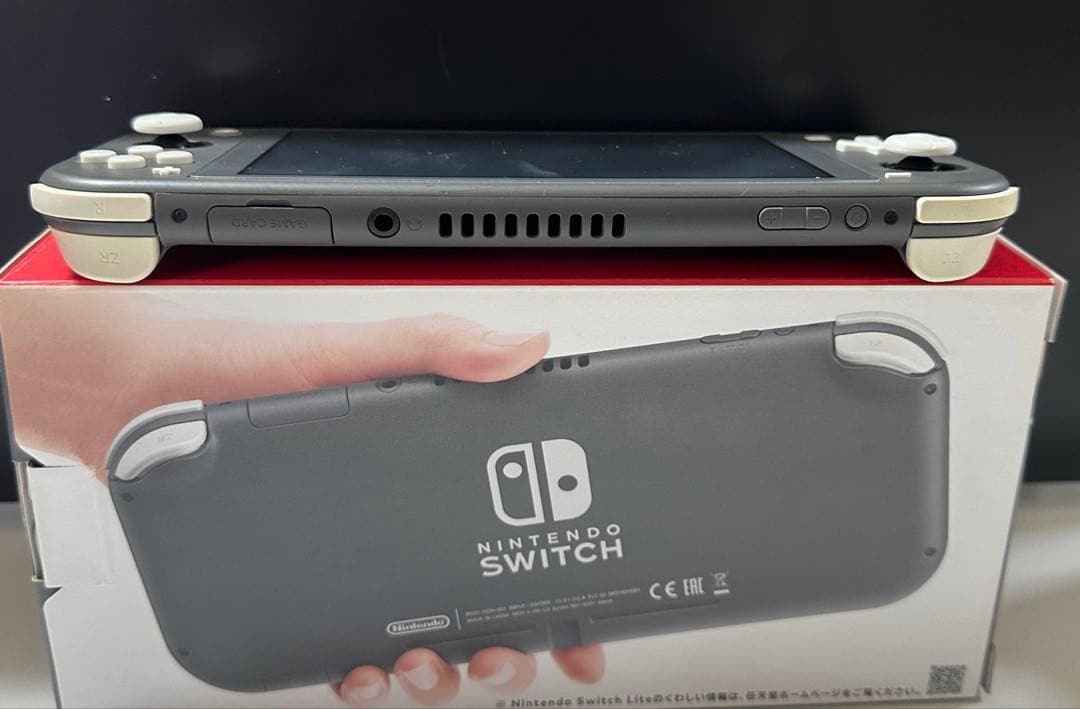 Nintendo Switch Lite グレー 本体　箱付き