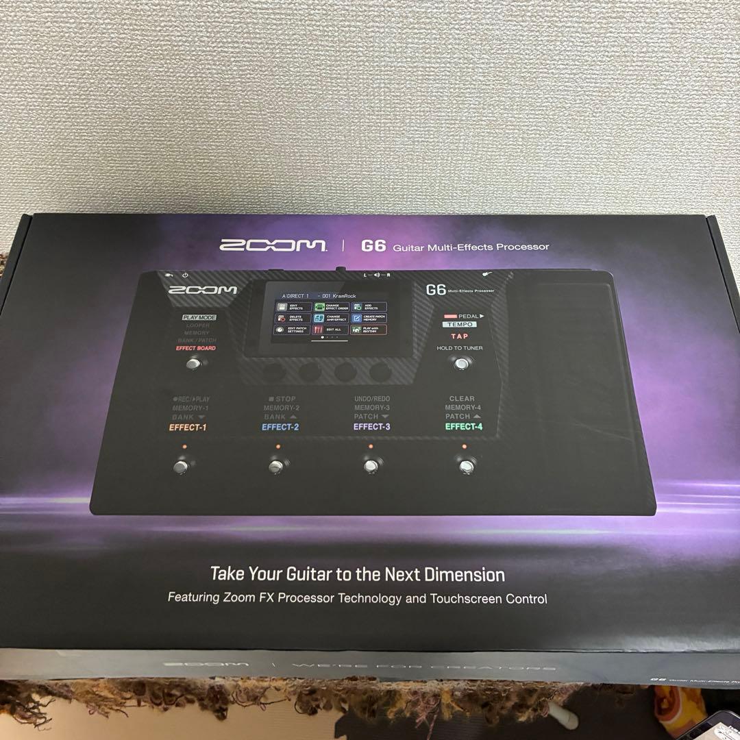 ZOOM G6 ギター マルチエフェクター