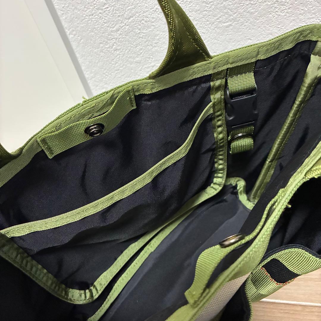 新品未使用品 BRIEFING カートバッグ オリーブグリーン/ブラック