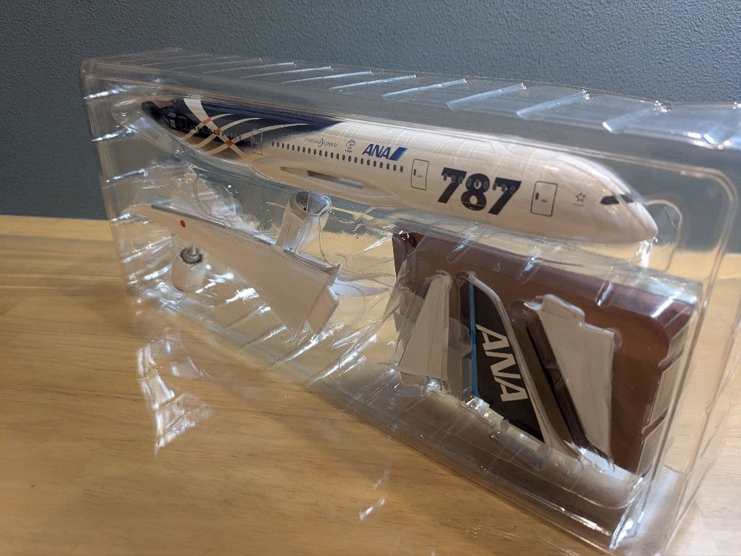 【未使用】ANA B787-8 鯖塗装 JA801A 1/200