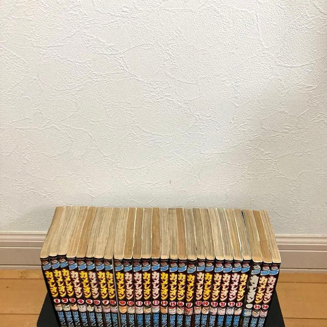 カメレオン全巻　漫画　アニメ　名作　完結　ヤンキー　バイク　高校生　昭和