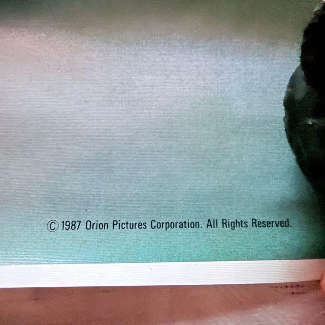 2241様感謝‼️米オライオンピクチャーズ'ROBOCOP 'ポスター特別紙未使用