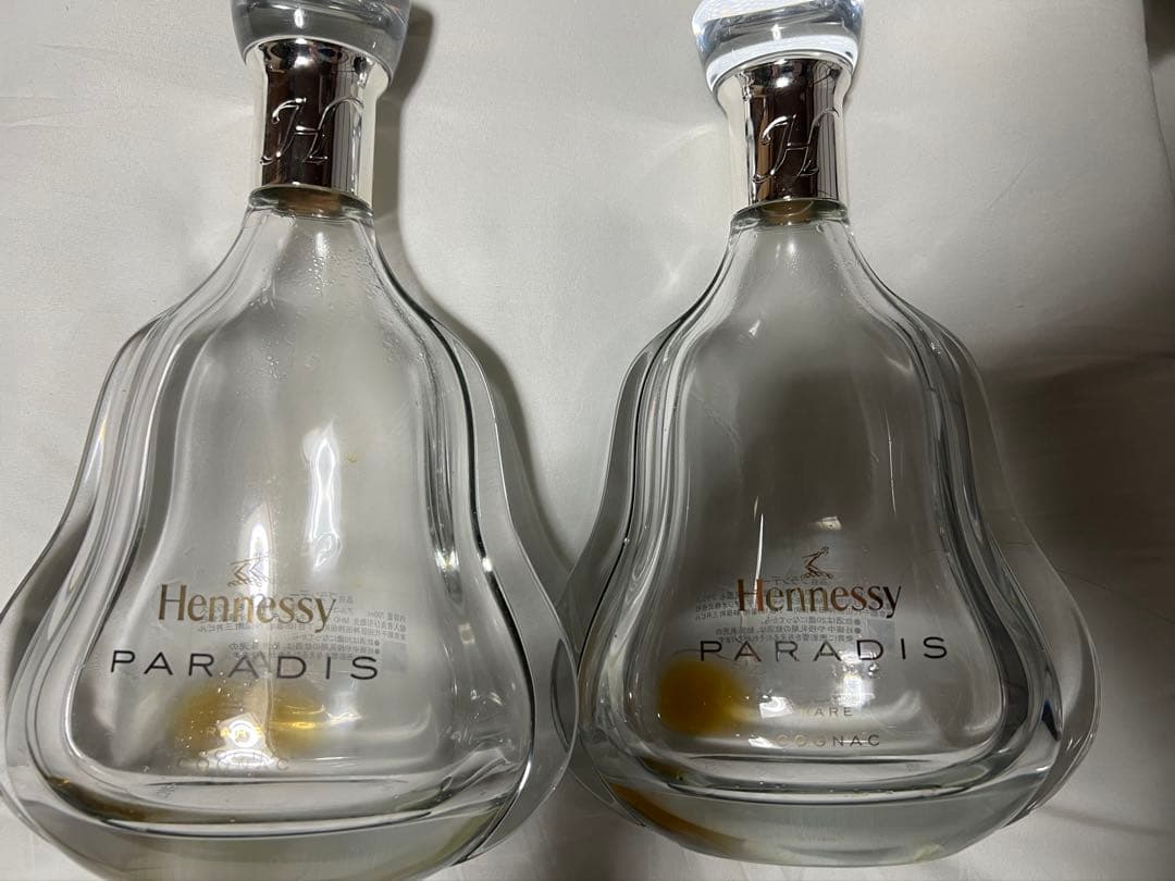 Hennessy PARADIS 空瓶 空木箱2セット　ヘネシー パラディ