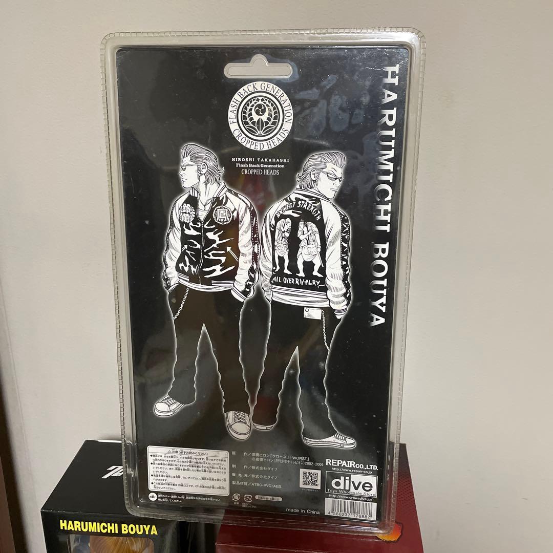 クローズ フィギュア 坊屋春道 劇場版限定 CRAZY HEADS ダイブ