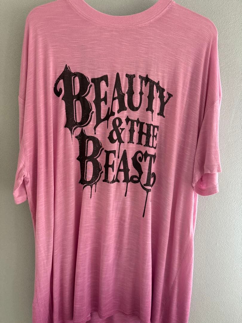 HYDE BEAUTY&THE BEAST 限定 Tシャツ　ピンク　Lサイズ