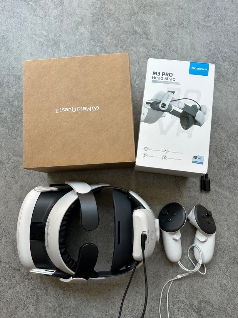  Quest 3 128GB ヘッドストラップ付き