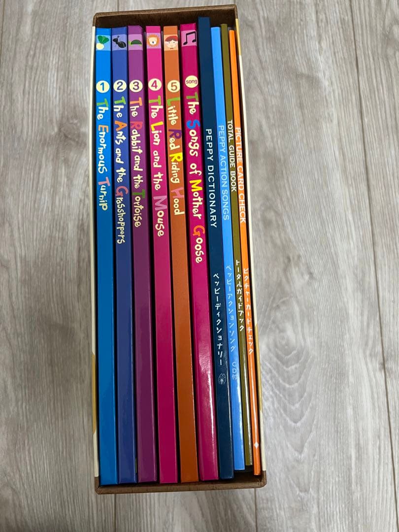 ペッピーキッズクラブ子供向け書籍セット（全巻）　英語教材