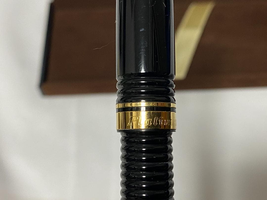 PLATINUM 3776 CENTURY 万年筆 ギャザード M 14K