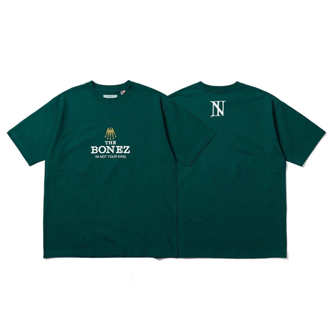 THE BONEZ CROWN tee グリーン　XLサイズ