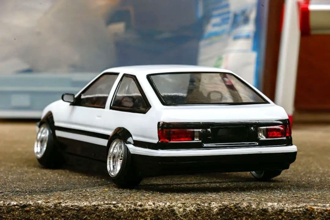 パンドラRC トヨタ AE86 3Drトレノ 未走行 塗装済みボディ
