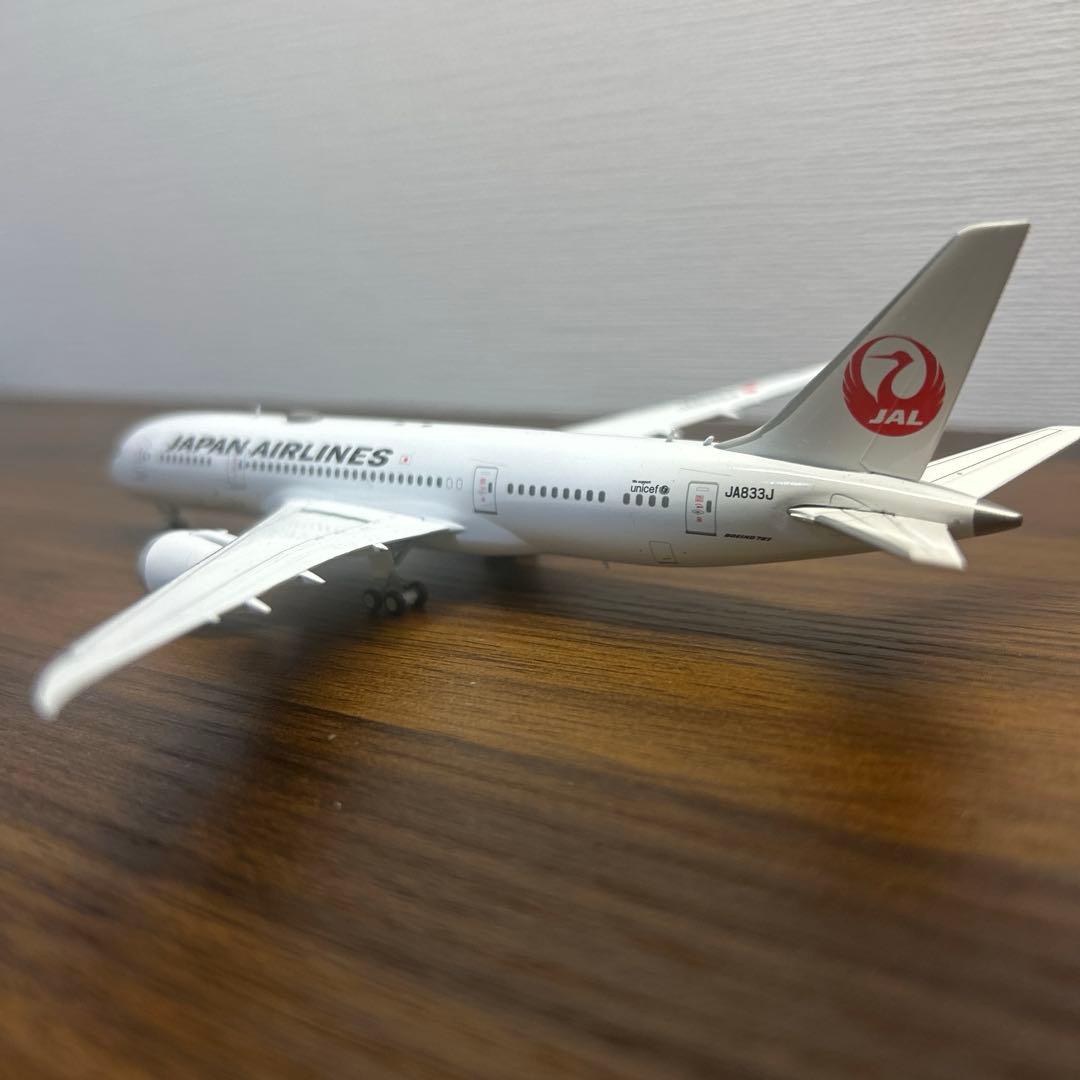 【新品未使用】JCwings JAL 787-8 JA833J 1/400