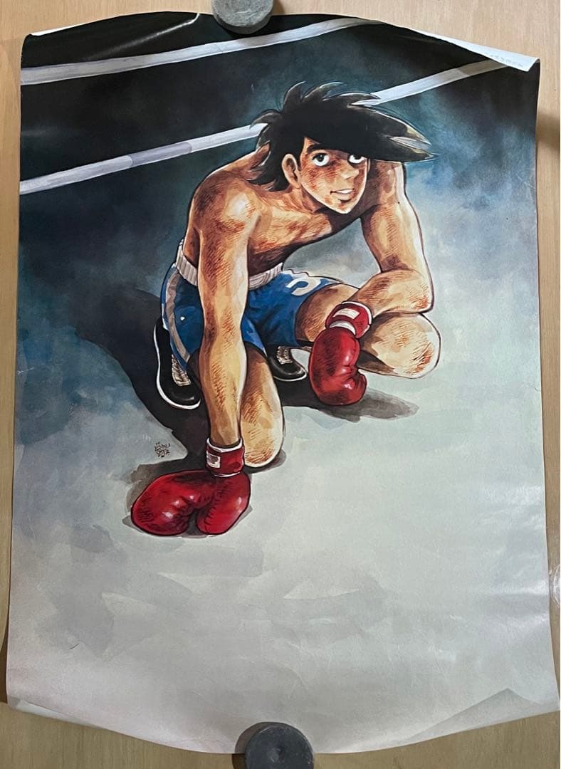 あしたのジョー　ポスター（タテ約84センチ×ヨコ約60センチ）※ちばてつや