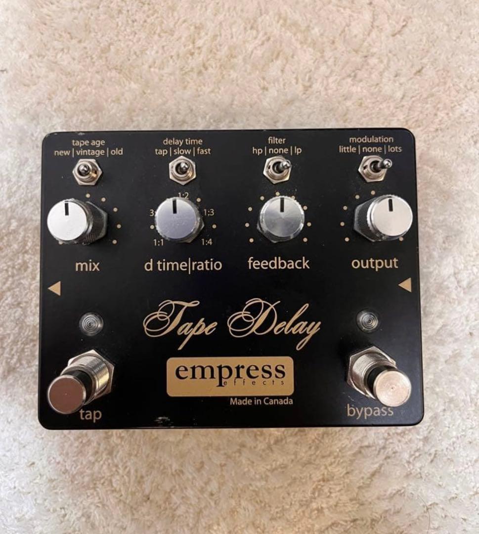 ギター Empress Tape Delay
