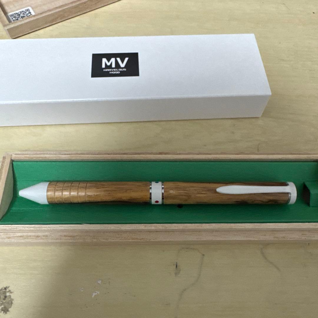 MV トライカラーボールペン ホンジュラスローズウッド源平 EX