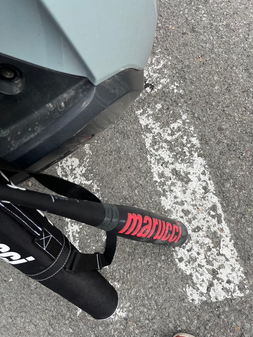 値下げしましたワニクラッシャー赤80cm600g一打席使用