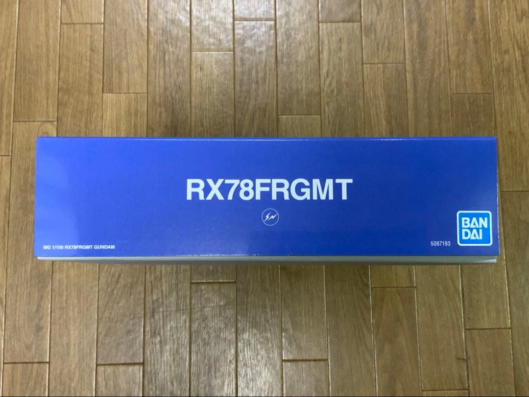 ＭＧ 1/100 RX78FRGMT GUNDAM 藤原ヒロシ