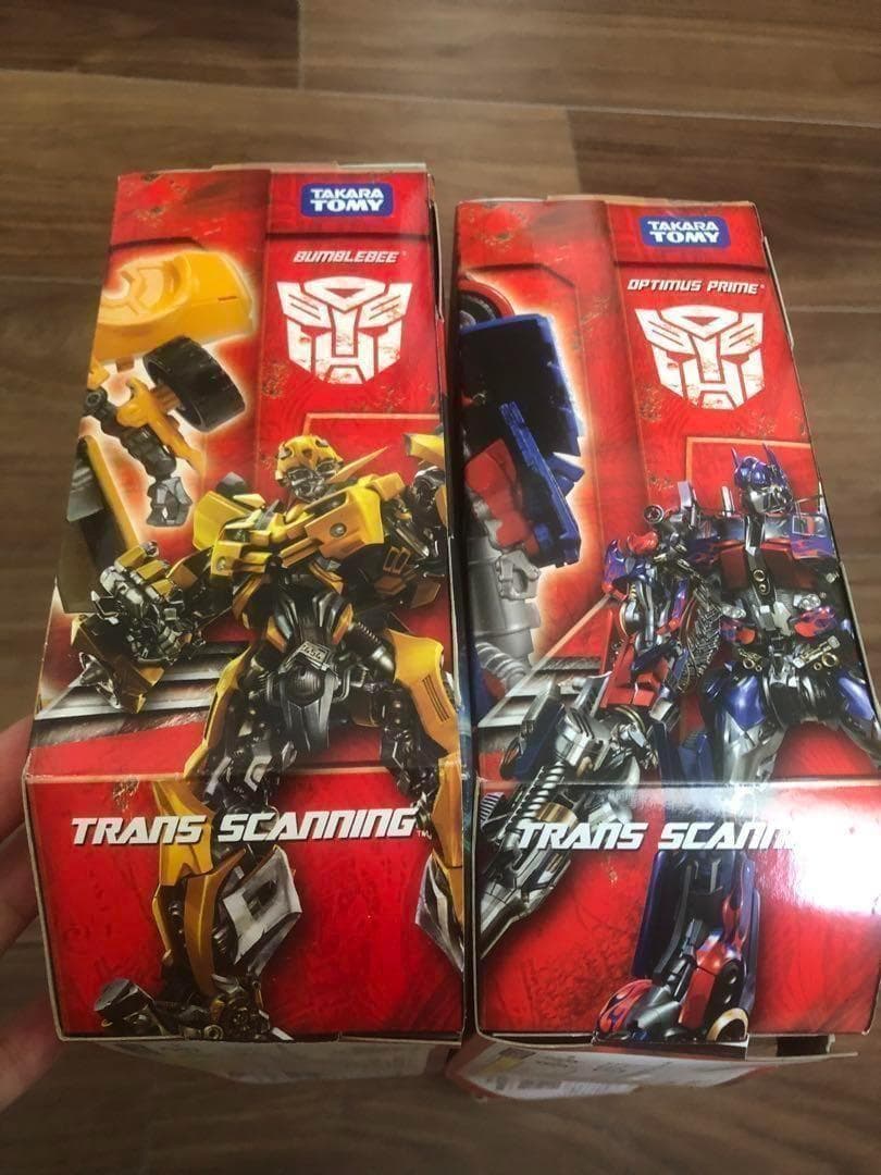 トランスフォーマー　トランス　スキャニング　オプティマス＆バンブルビ