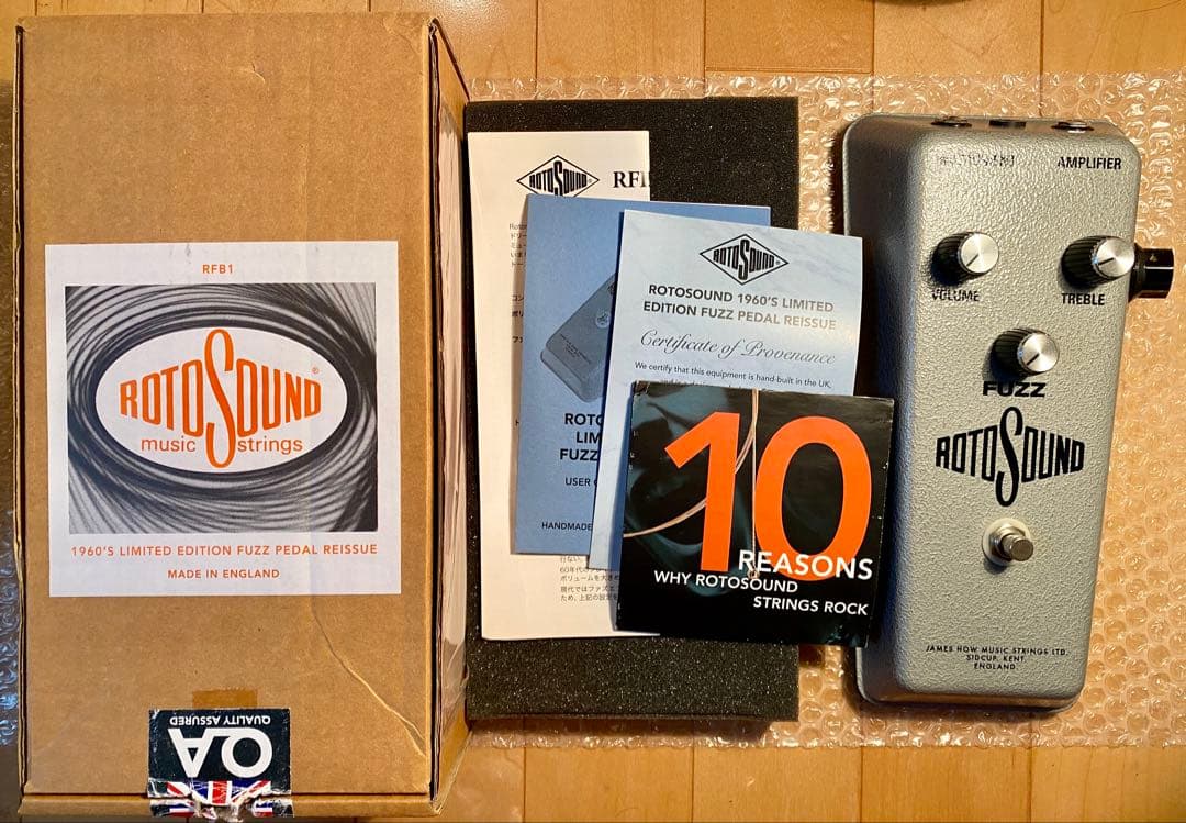 限定2000台ROTOSOUND FUZZRFB1 SpecialMOD 良個体