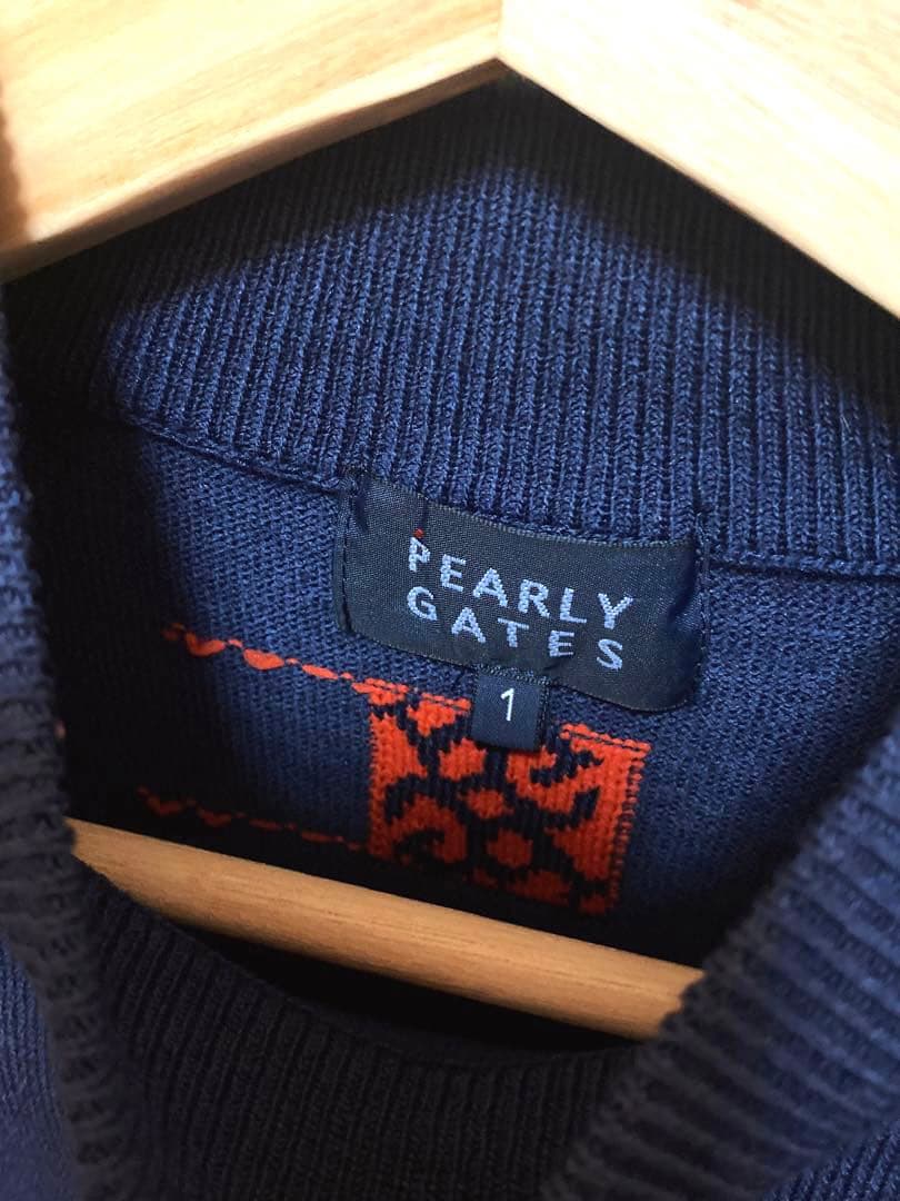 未着用♡ パーリーゲイツ モノグラム ニット サイズ1 レディース
