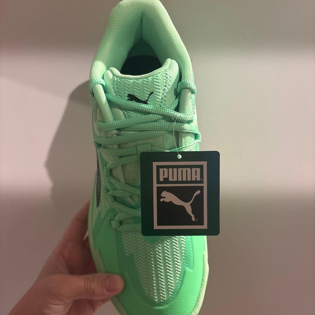PUMA バスケットボールシューズ ミントグリーン
