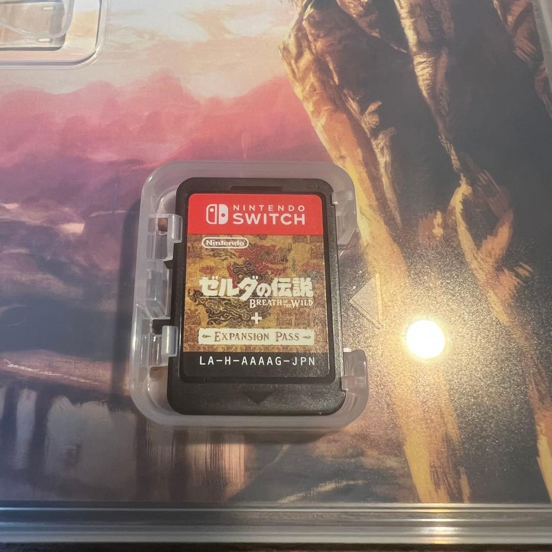 Switchソフト　ゼルダの伝説　ブレスオブザワイルド+エキスパンションパス