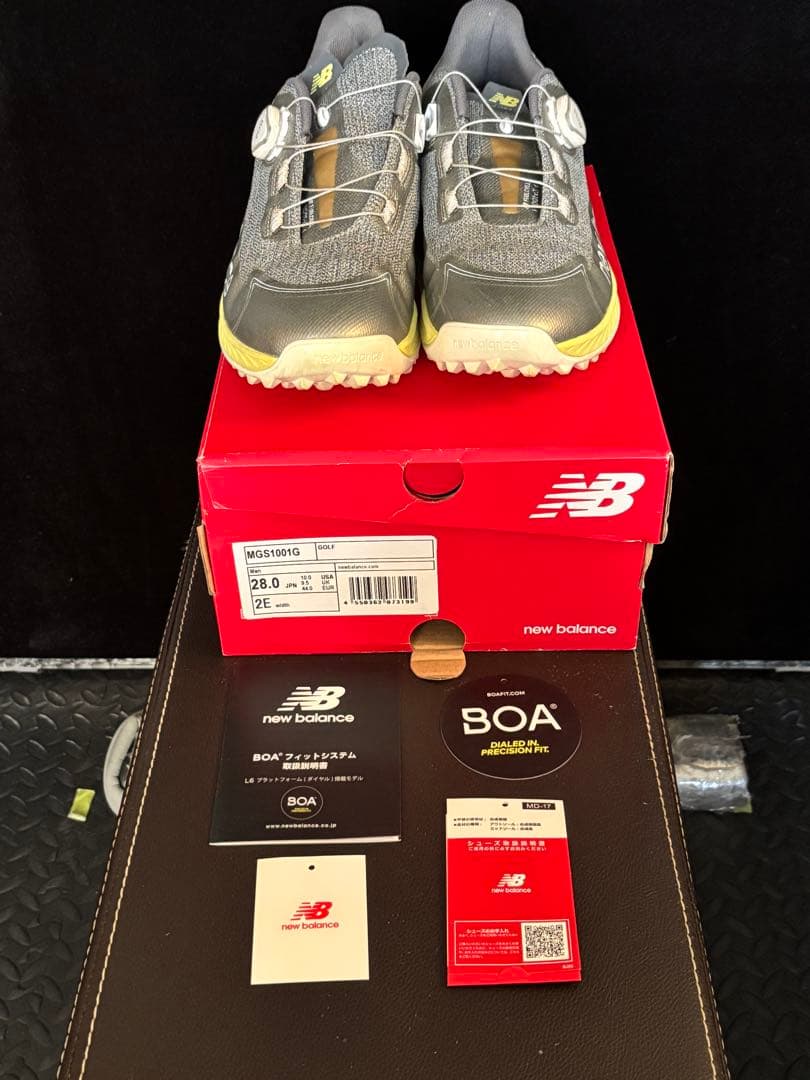美品✨ニューバランス MGS1001G 28cm グレー 美品 箱付き