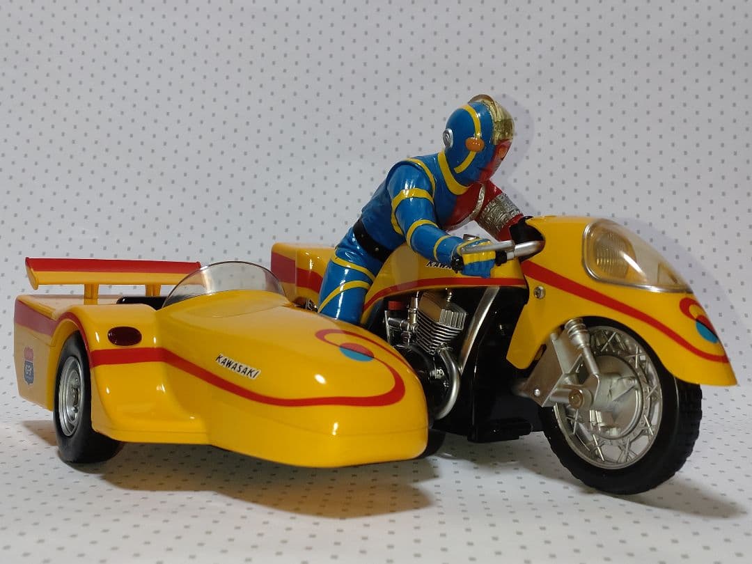 【希少・動作確認済】人造人間キカイダー R/C サイドマシーン