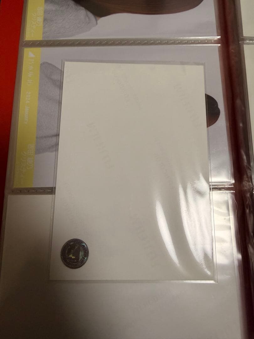 乃木坂46 生写真　3期生　吉田綾乃クリスティー 直筆サイン　コンプ