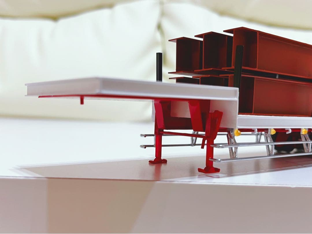 1/50 まな板 H鋼付 トレーラー ケンクラフト 日野 プロフィア　建機　重機