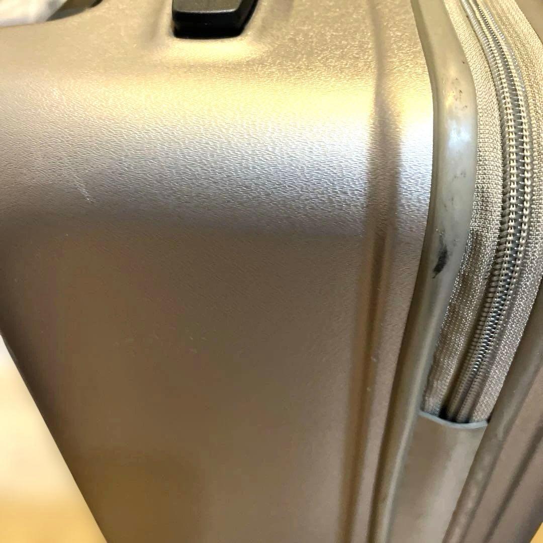 Samsonite グレー キャリーカート TSAロック付き