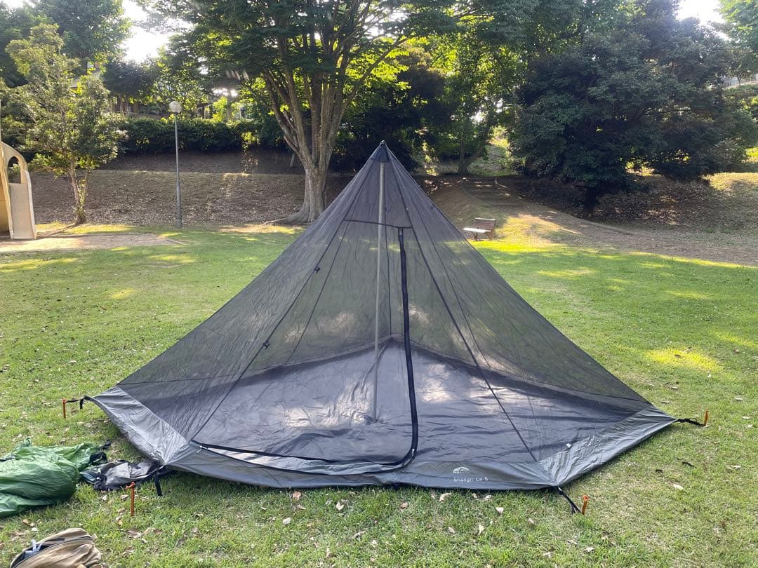 【美品】　廃盤　使用3回　希少　ゴーライト　シャングリラ5 ワンポールテント
