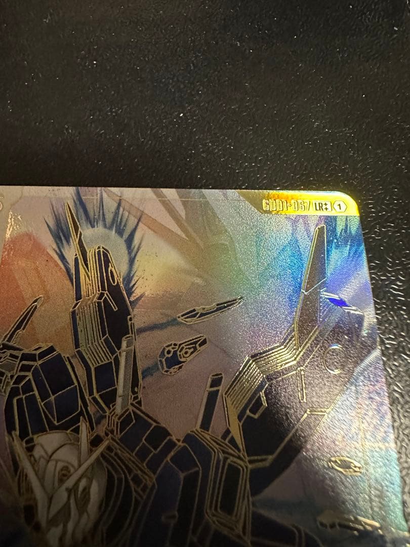 ガンダムカードゲーム ガンダムエアリアル改修型 パラレル　LR++