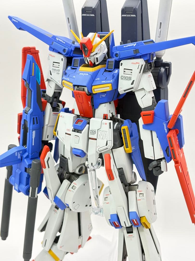 MG 強化型 zzガンダム ver.ka 全塗装 完成品 ダブルゼータ