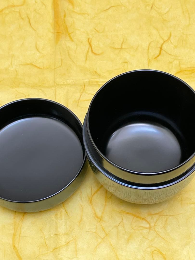 棗 大棗 菊毛彫 中村湖彩作 花模様 桐箱付き 茶道具 裏千家 表千家 工芸品