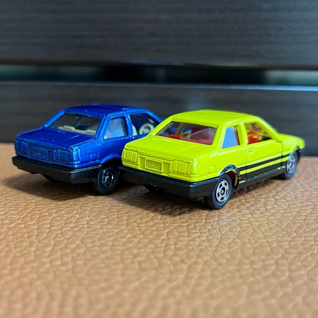 日本製トミカNo.67トヨタ スプリンタートレノ 2ドア 2台セット