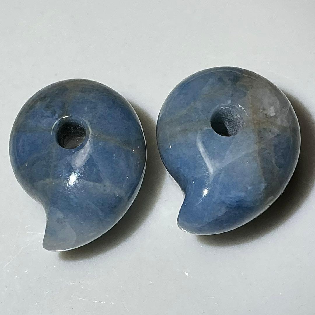 【専用】コン沢翡翠　ミニ勾玉2個